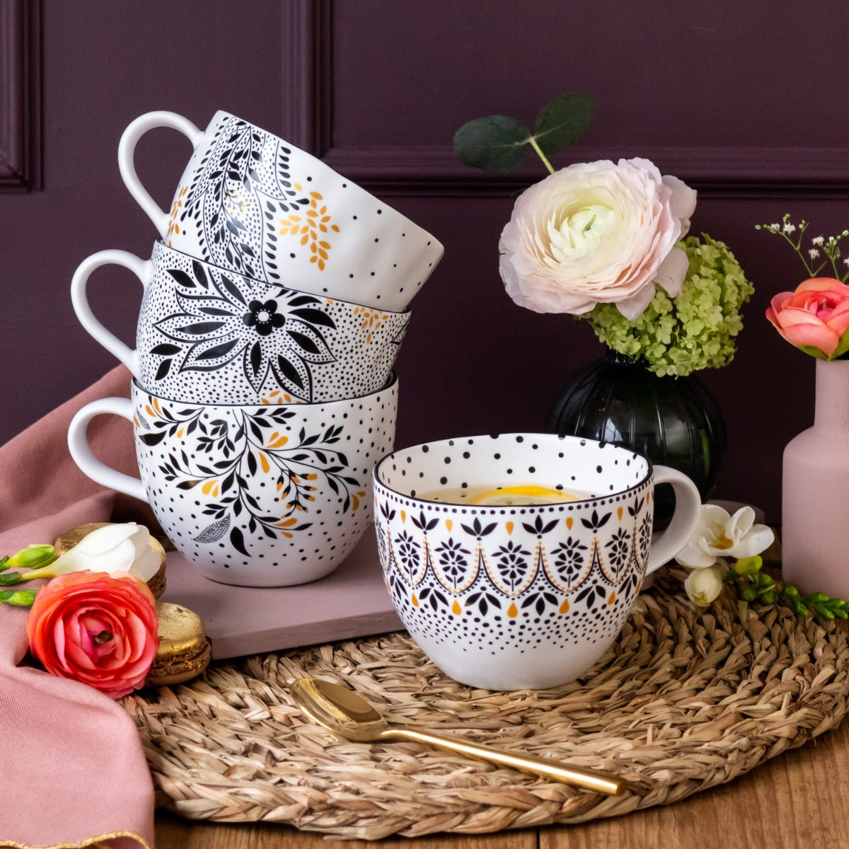 Artisanne Noir Bohemia Mug