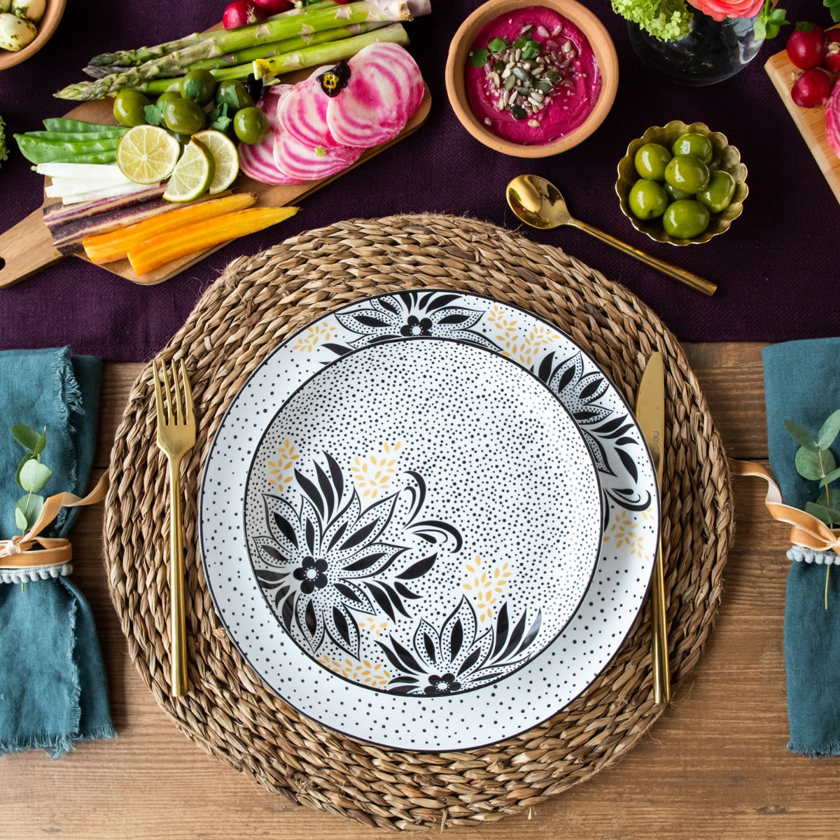 Artisanne Noir 12-Piece Boxed Set