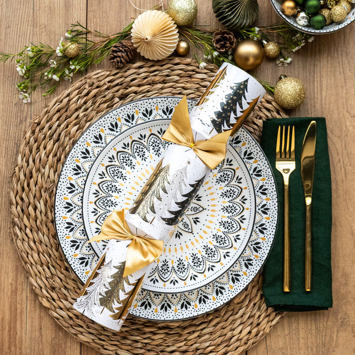 Artisanne Noir Dinner Plates - Set of 4