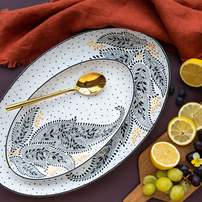 Artisanne Noir Large Serving Platter