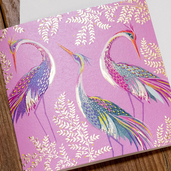 Dancing Cranes Card