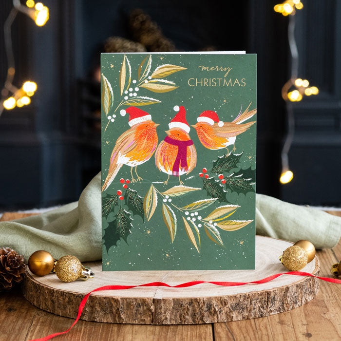 Robin Chorus Christmas Card
