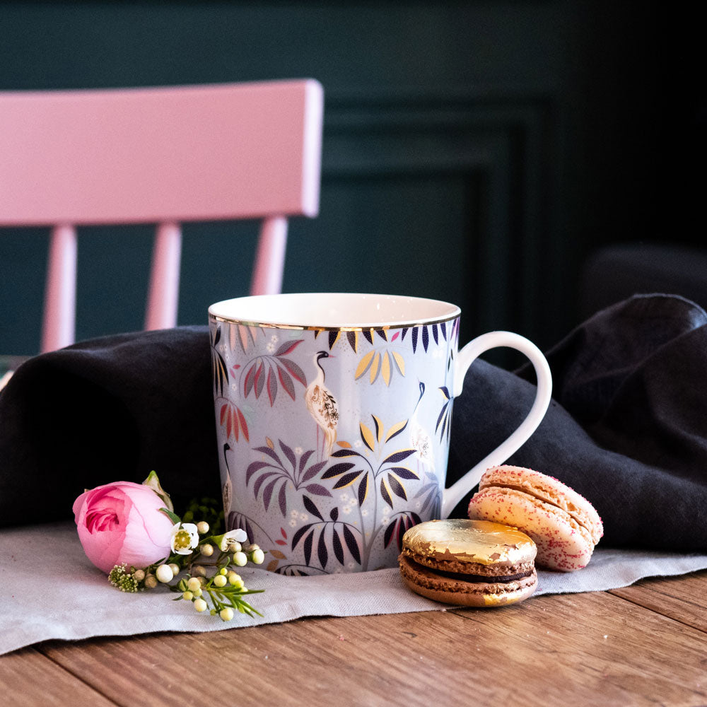 Crane Garden Mug