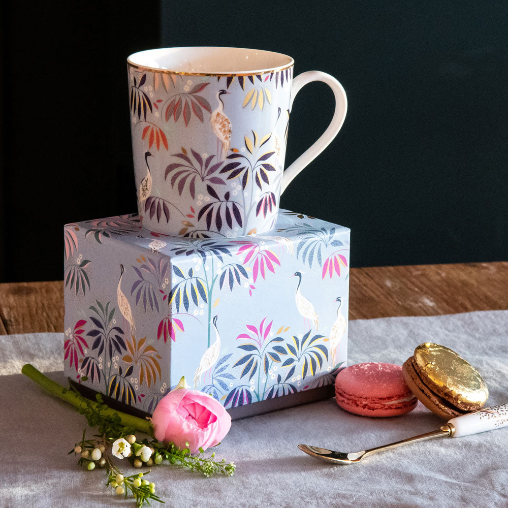 Crane Garden Mug