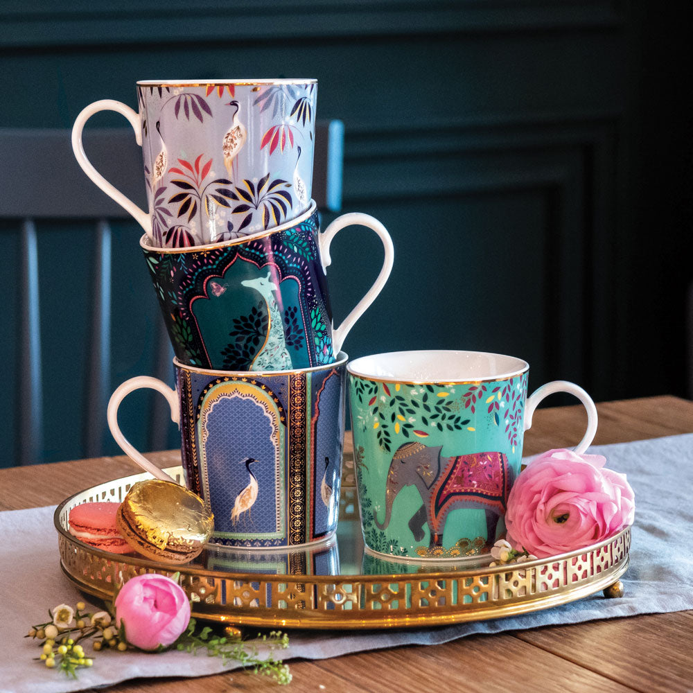 Crane Garden Mug