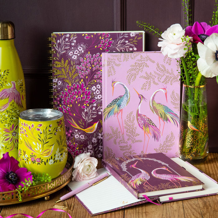 Lime Songbird Travel Tumbler