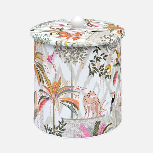 Palm Garden Biscuit Barrel