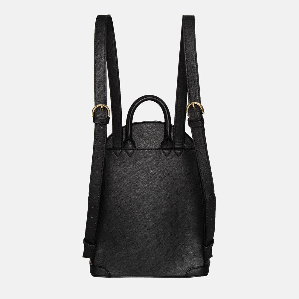 Black Bamboo Mini Backpack