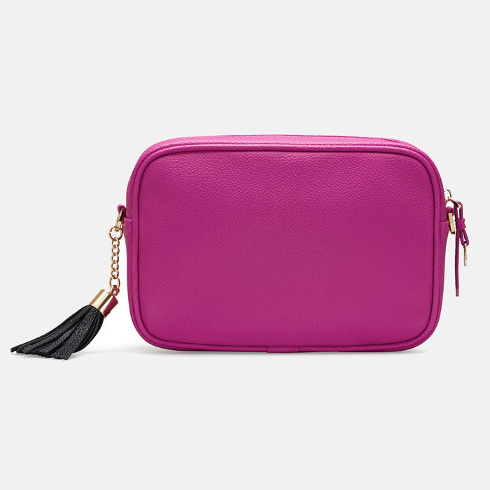 Pink Camera Crossbody