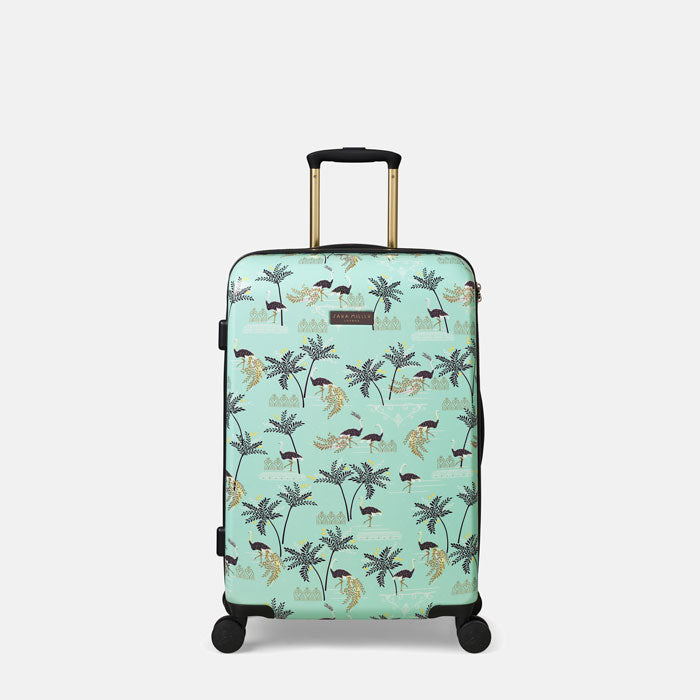 Mint Ostrich & Palms Cabin, Medium & Large Bundle