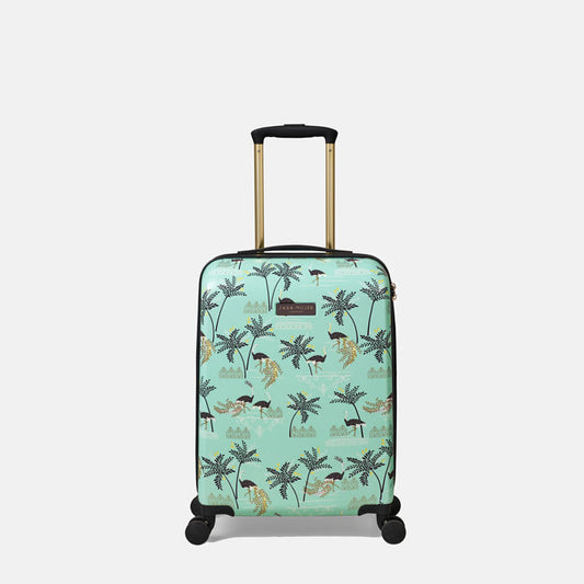 Mint Ostrich & Palms Cabin Case