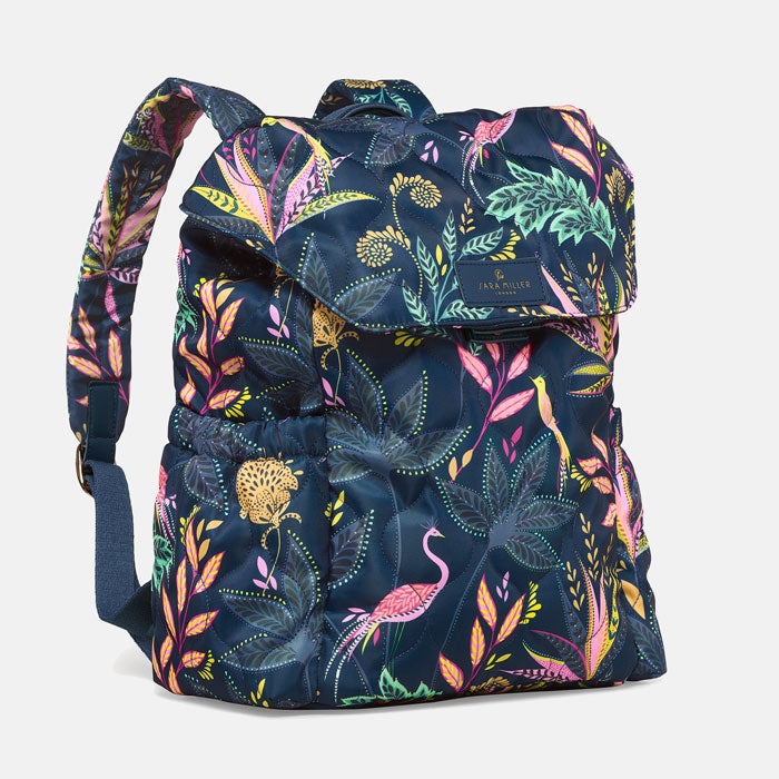 Sac à dos matelassé Botanic Paradise