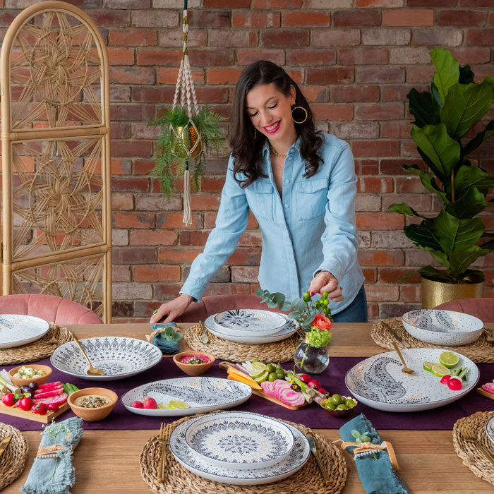 Artisanne Noir Large Serving Platter