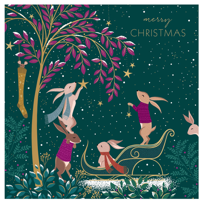 Woodland Tales Christmas Cards - Set of 10