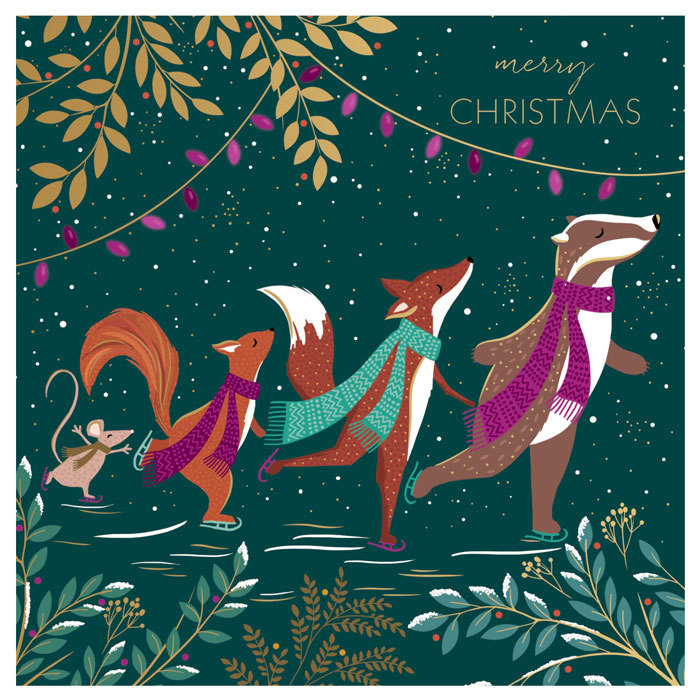 Woodland Tales Christmas Cards - Set of 10