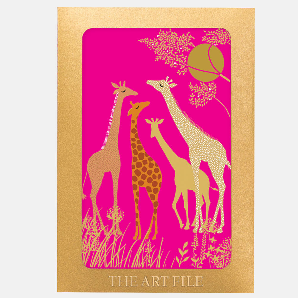 Giraffe Notecard  - Set of 10 Cards