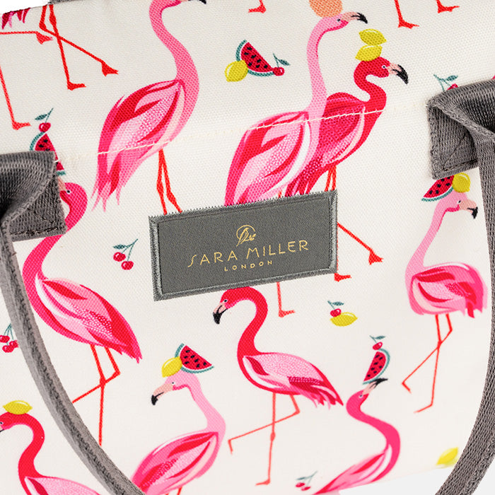 Close up of Sara Miller London logo