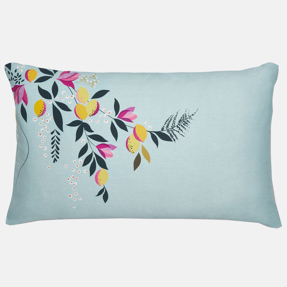 Duck Egg Orchard Birds Bed Linen