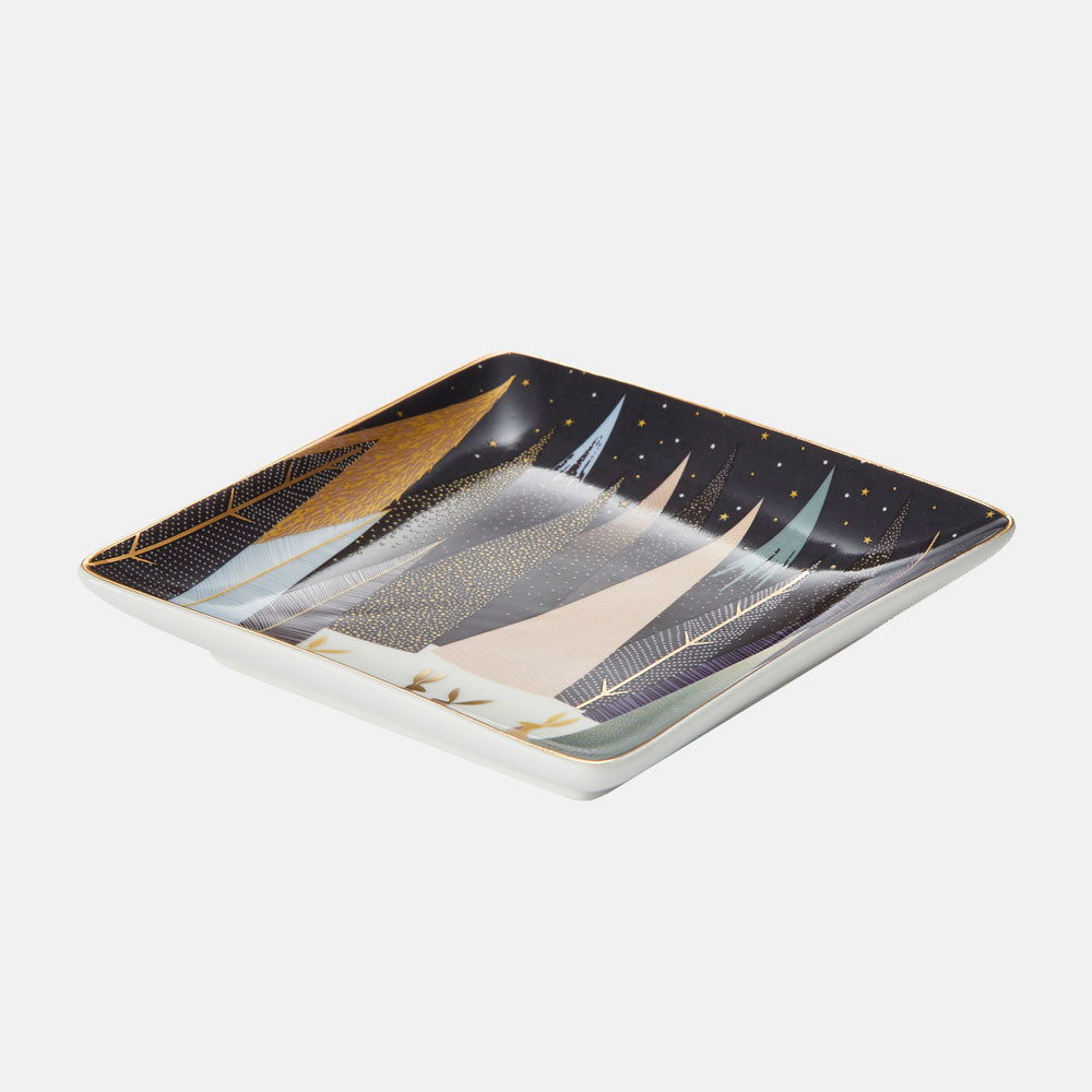Frosted Pines Square Dishes - Set of 3