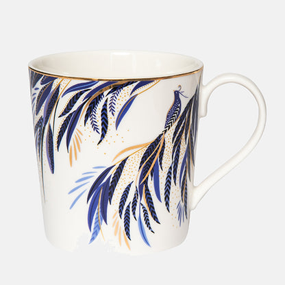 Peacock Parade & Tail Feathers Mug & Tray Bundle (worth £52)