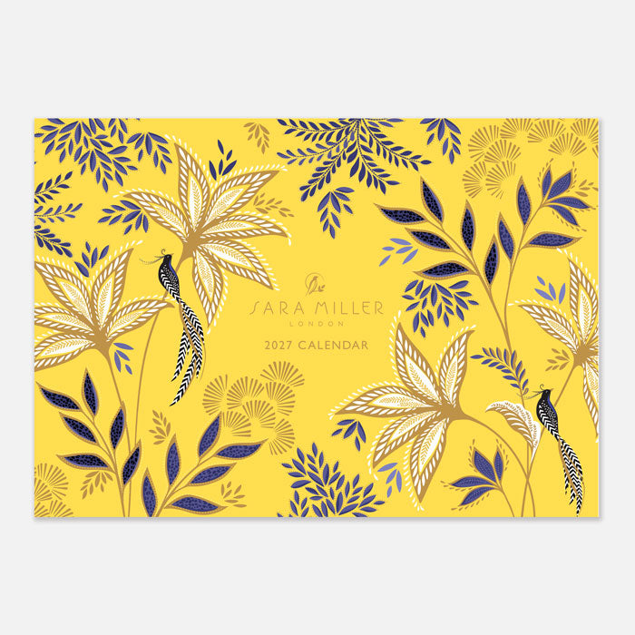 Botanic Blooms A4 2027 Calendar