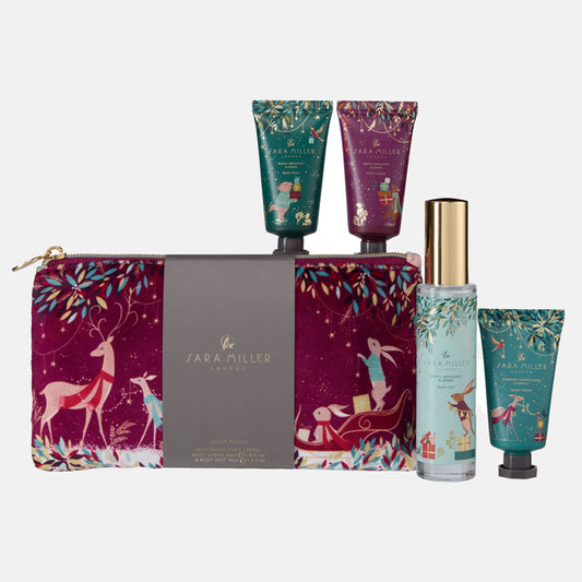 Woodland Tales Velvet Pouch Beauty Set