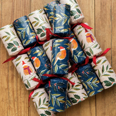 Robin Chorus Luxury Christmas Crackers