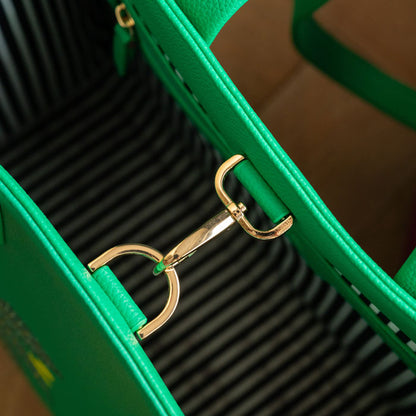 Green Botanic Box Tote