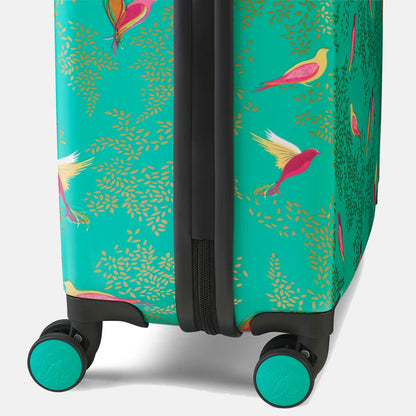 Shows wheels with Sara Miller London logo detail.