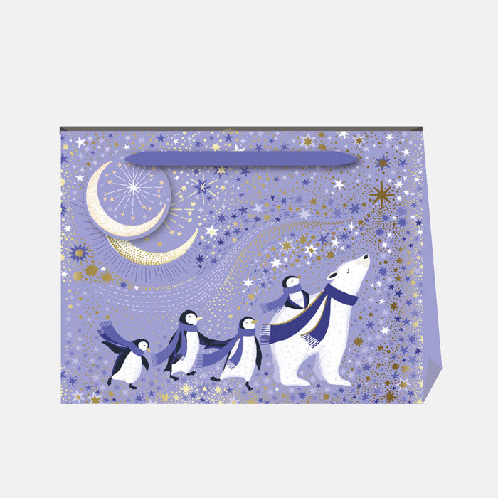 Polar Parade Landscape Medium Gift Bag
