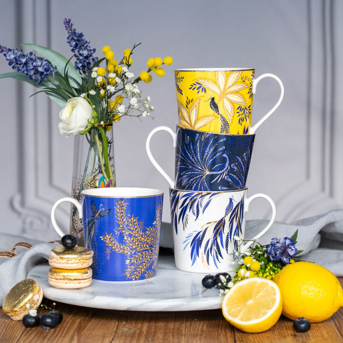 Anniversary Mugs - Assorted Set of 4 (worth £80)