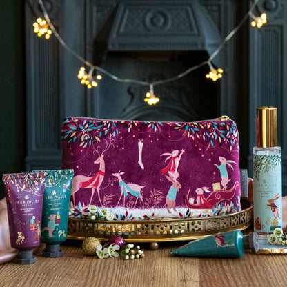 Woodland Tales Velvet Pouch Beauty Set