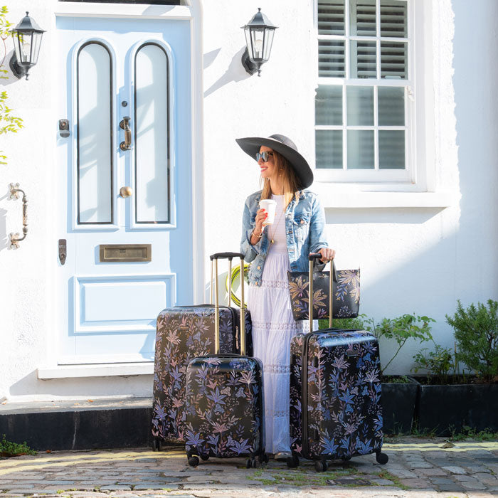 Black Botanic Medium Case – Sara Miller London