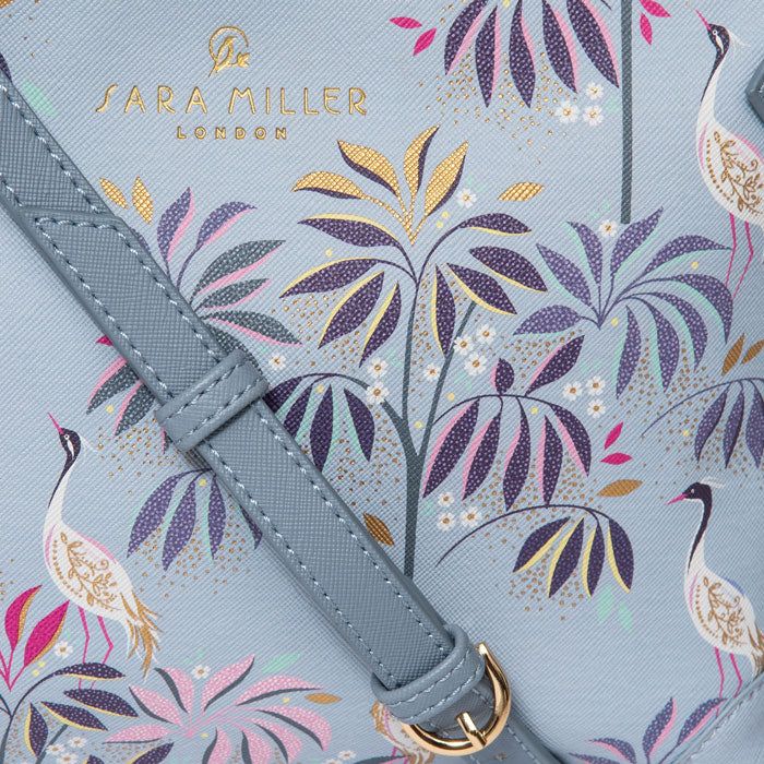 Crane Garden Zip Top Crossbody