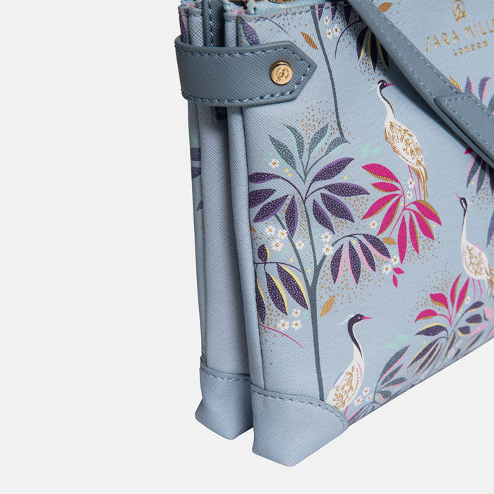 Crane Garden Zip Top Crossbody