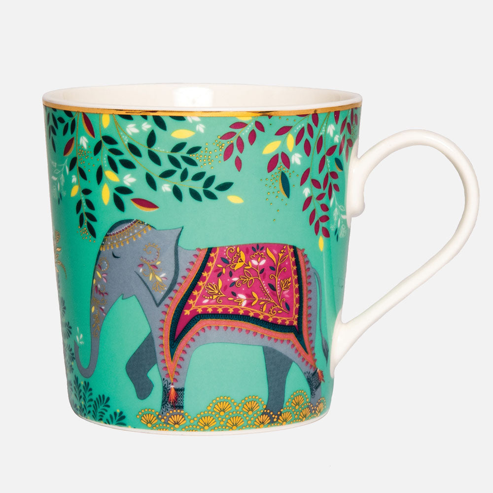 Elephants Oasis Mug