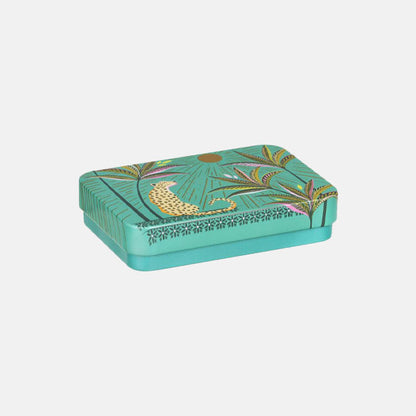 Sun & Leopard Pocket Tin