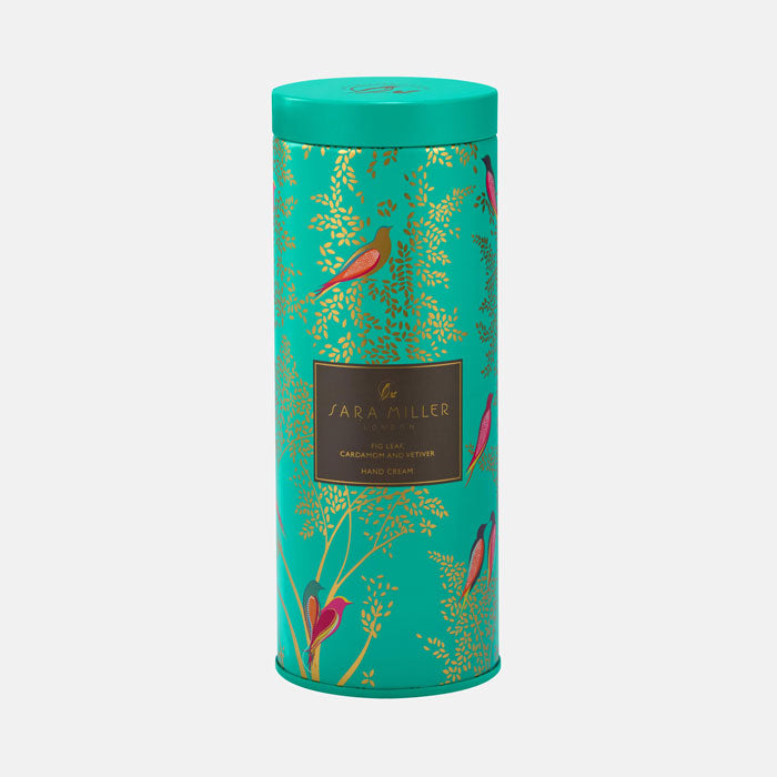 Green Birds Hand Cream Tin - Fig Leaf, Cardamom & Vetiver