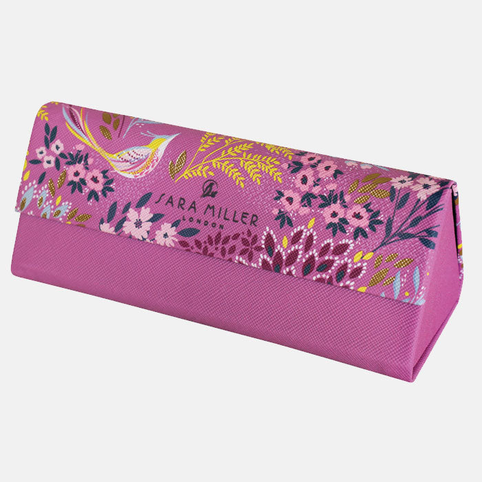 Mauve Songbird Glasses Case