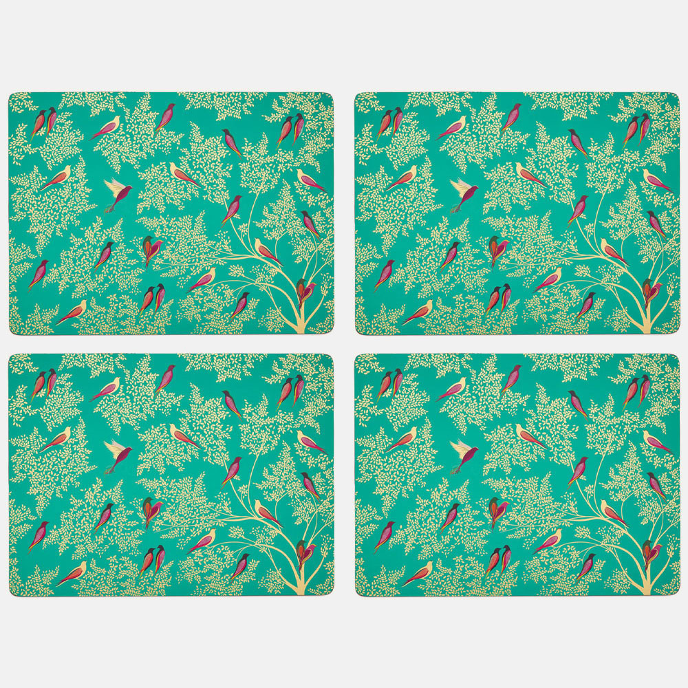 Green Birds Placemat Collection