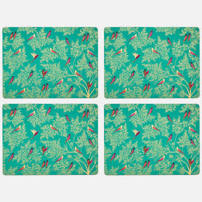 Green Birds Placemat Collection