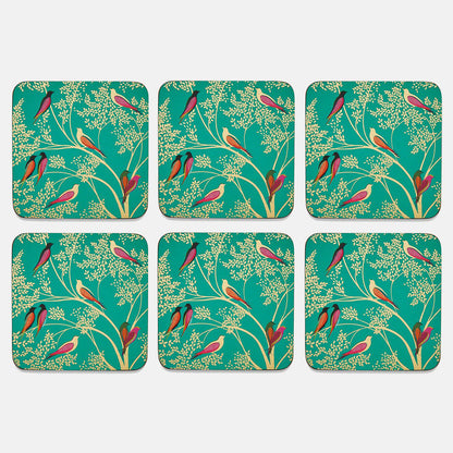 Green Birds Placemat Collection