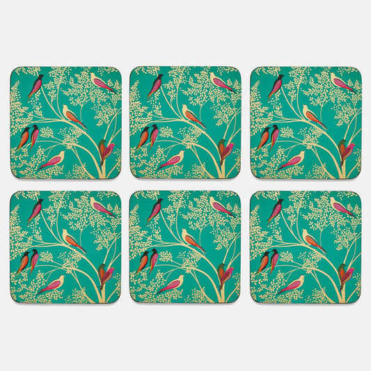 Green Birds Placemat Collection