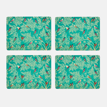 Green Birds Placemat Collection