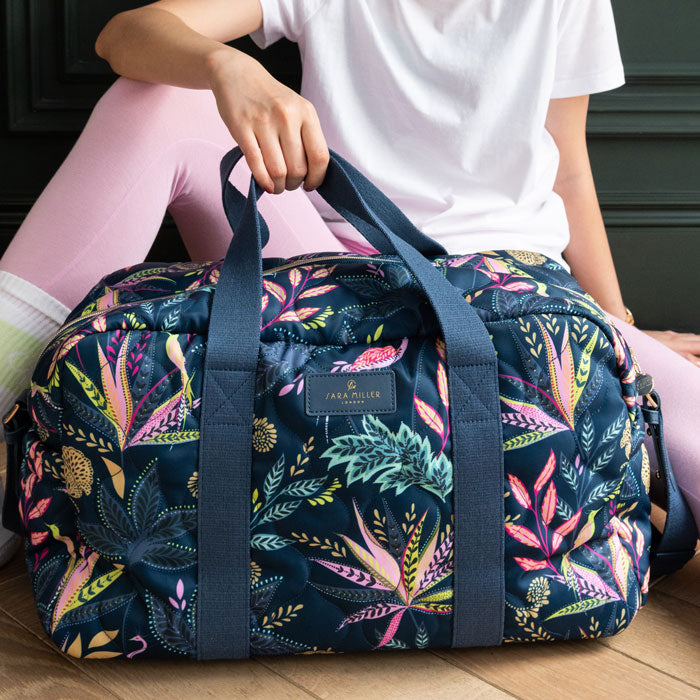 Botanic Paradise Quilted Duffle
