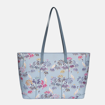 Crane Garden Large Tote