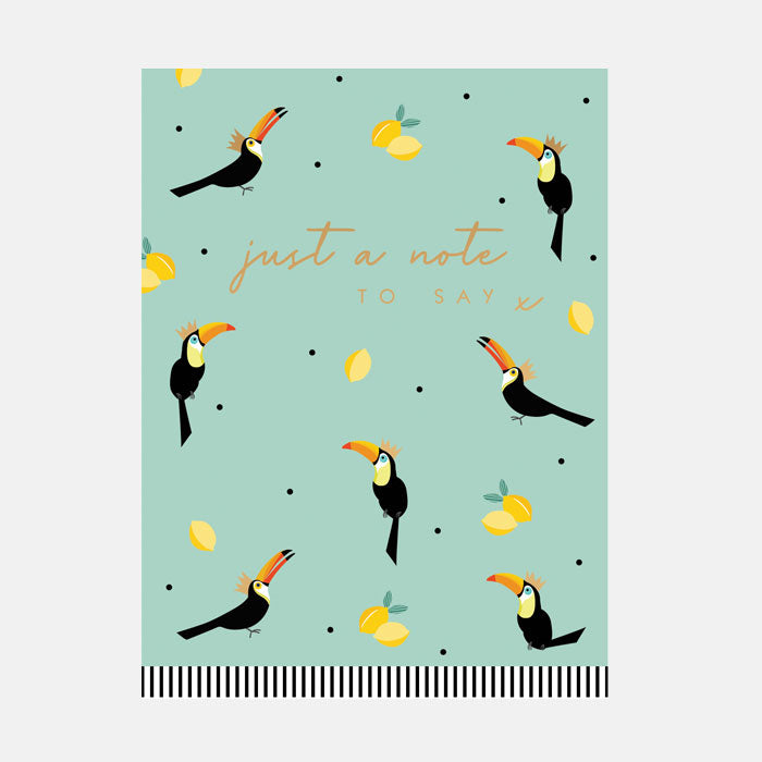 Little Gestures Toucan Just Note To Say Card