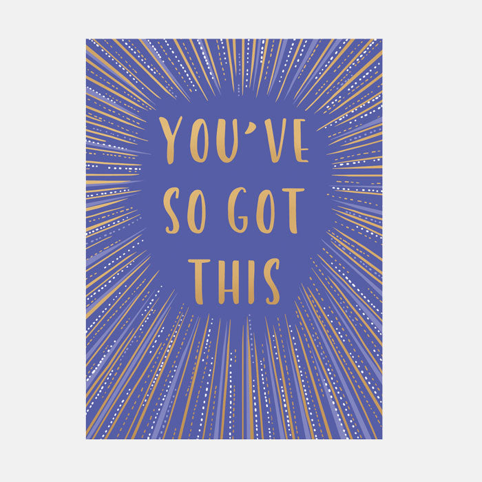 Little Gestures Youve So Got This Card