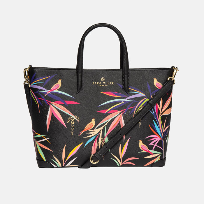 Black Bamboo Medium Tote
