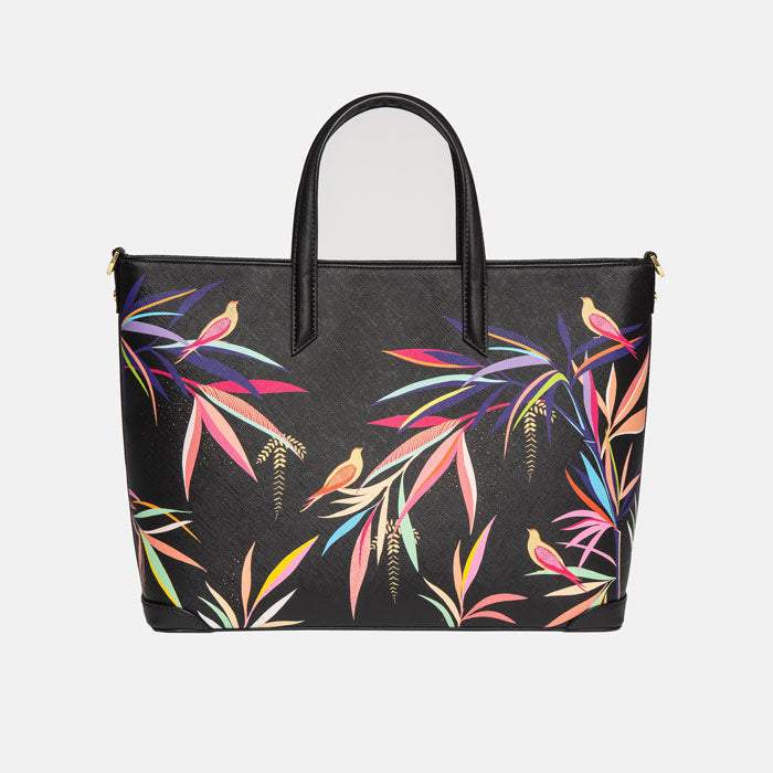 Black Bamboo Medium Tote
